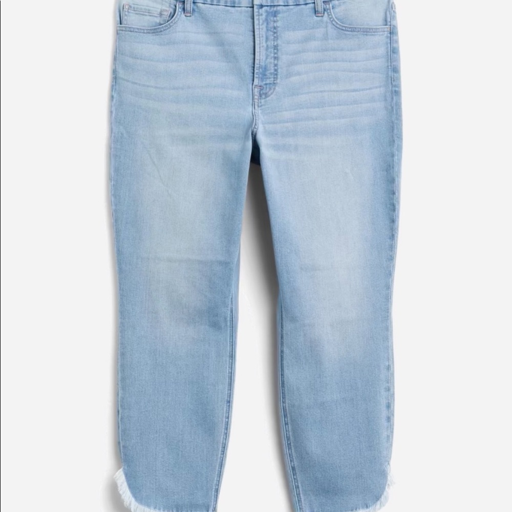 Harris Fray hem skinny jean